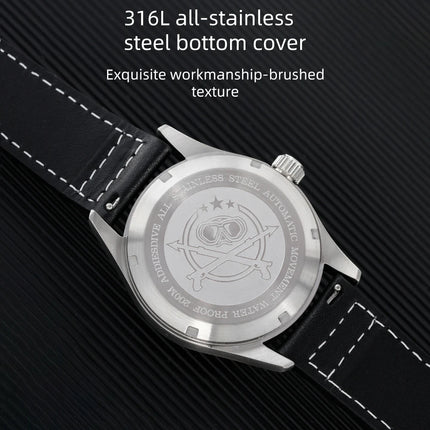 ADDIESDIVE Watches For Men C3 Super Luminous 200m Waterproof  Japan 8215 316L Stainless Reloj Hombre Automatic Mechanical Watch