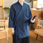 Chinese Style Kung Fu Shirts, Traditional Tai Chi Clothing, Solid Color Tang Suit, Comfortable Cotton Casual Blouses for Men