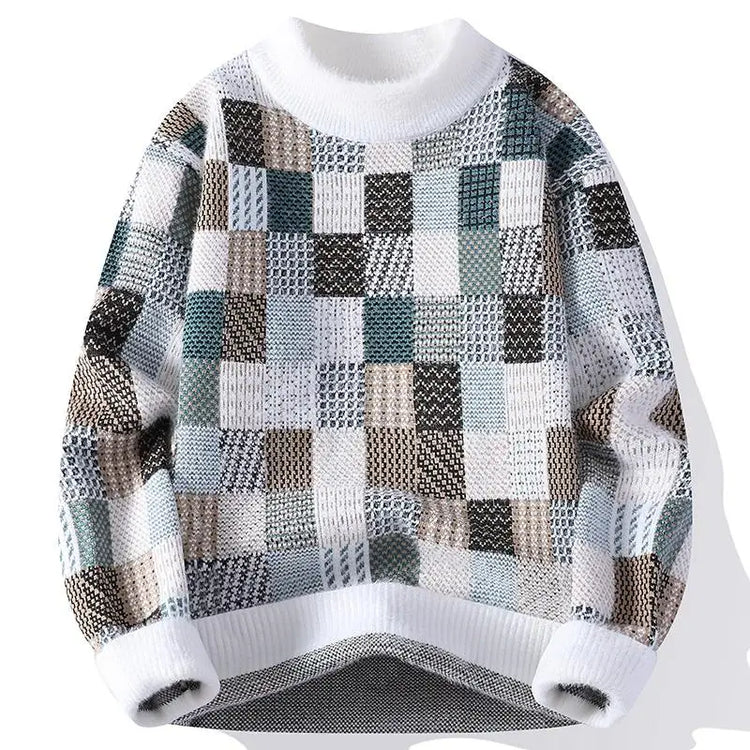 Winter Sweaters for male men thick O-neck sweater men Student youth sweaters autumn Men's wool Casual Knitwear Pullover