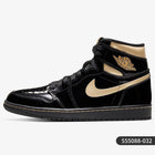 Scarpe da skate casual alte Nike Air Jordan 1 AJ1 originali da uomo 555088-032 platinumshop