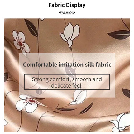 Women's Nightwear Summer Floral Print Satin Nightgown Casual Sleeveless Backless Nightdress Sexy Nightwear Home Clothes