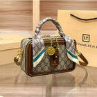 Brand Women's Bag 2025 New Style Light Luxury Western Style High Quality Handbag Designer Casual Versatile Crossbody Bag PlatiNum