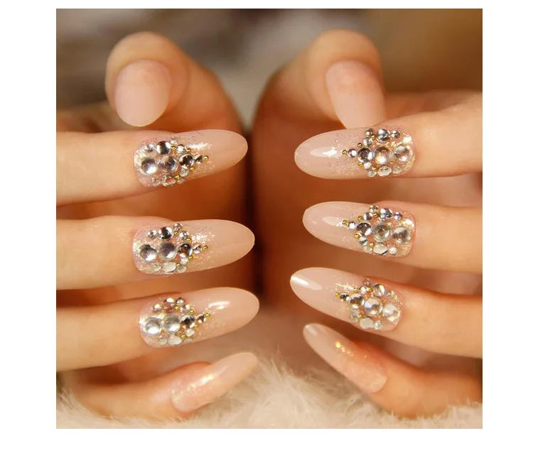 144/288 /1440pcs SS3-SS50 Crystal AB Clear Nail Rhinestones Non Hotfix Flat Back Stones DIY Strass Nail Art Decor Accessories