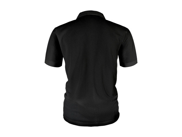 T-shirt estiva a maniche corte da uomo con risvolto in seta ghiacciata, top da uomo