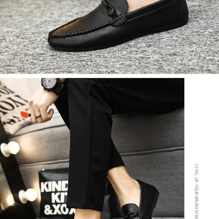 Mocassini da Uomo di Lusso in Pelle PU, Moda Casual, Nuovi Modelli 2026, Comodi e di Alta Qualità, Scarpe da Guida e Sneakers