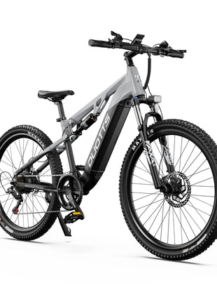 DUOTTS E29 E-bike con Motore 250W, Batteria al Litio 48V 13.5Ah, Bicicletta Elettrica con Pneumatici Fat da 27.5 Pollici, Velocità Fuoristrada 25 km/h