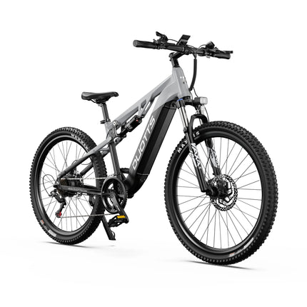 DUOTTS E29 E-bike con Motore 250W, Batteria al Litio 48V 13.5Ah, Bicicletta Elettrica con Pneumatici Fat da 27.5 Pollici, Velocità Fuoristrada 25 km/h