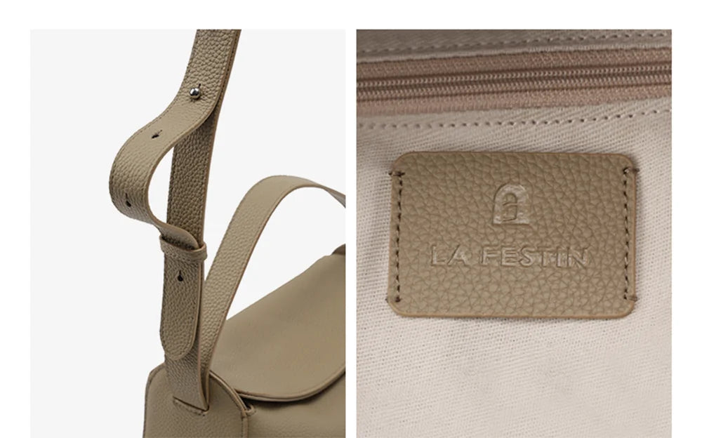 LA FESTIN Original Brand Shoulder Bag Women's Fashion Bags Designer Luxury Bag Casual Handbag Lady Bags Large Crossbody Bag