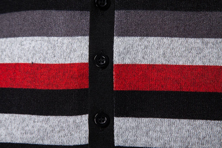 Polo da uomo estive a maniche corte, magliette con colletto a risvolto a righe, T-shirt T19