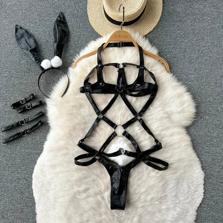 Tornova Sexy Uniform Lingerie Set Women's Underwear Sexy Lingerie Outfit Bra Sexy Set Lingerie Exotic Play Uniform Underwear Set