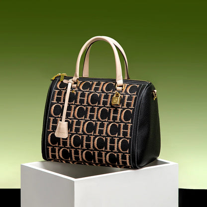 2025 Autumn/Winter New Handbag High-end Embossed Large Capacity Square Bag Women's Shoulder Bag