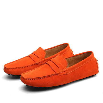 Scarpe casual da uomo Scarpe da uomo di moda Mocassini da uomo in vera pelle scamosciata fatti a mano Mocassini Slip On Scarpe basse da uomo Scarpe da guida maschili