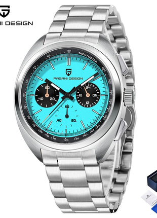 Nuovo Orologio da Uomo PAGANI DESIGN Panda 2026, Orologio al Quarzo Retrò, Cronografo Impermeabile con Vetro Zaffiro AR, Luminoso, Sportivo, in Acciaio Inossidabile