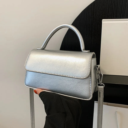 Borsa a mano da donna alla moda, in pelle PU di alta qualità, borsa tote casual per lo shopping quotidiano, per signore.