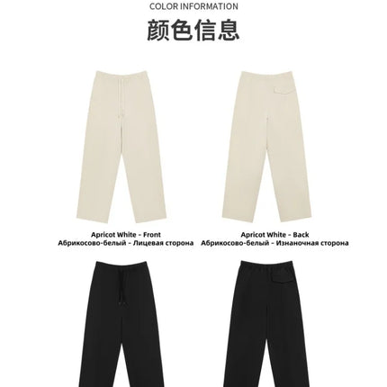 Metersbonwe Women's Cargo Jogger Pants Loose Fit Drawstring Elastic Waist Streetwear Casual Trousers Trendy Tapered Sweatpants