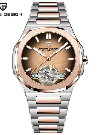 Nuovo Orologio da Uomo PAGANI DESIGN 2026 con Tourbillon Scheletrato, Orologio Automatico di Lusso di Alta Gamma per Uomo, Elegante Orologio da Polso Meccanico Sportivo
