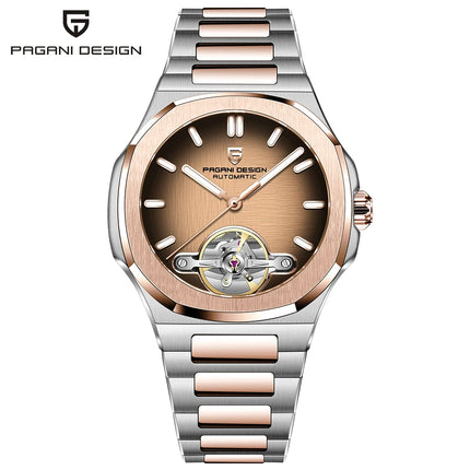 Nuovo Orologio da Uomo PAGANI DESIGN 2026 con Tourbillon Scheletrato, Orologio Automatico di Lusso di Alta Gamma per Uomo, Elegante Orologio da Polso Meccanico Sportivo