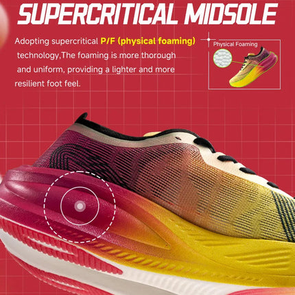 IRUNSVAN  Lightweight Marathon Sneakers Men Running Shoes Breathable Sports Shoes Casual Comfortable Athletic Training Unisex PlatiNum