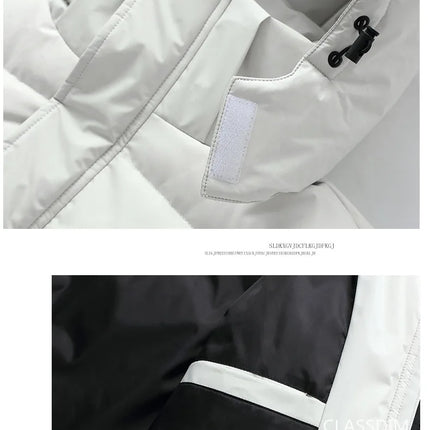 New Winter Men Long Puffer Jackets Hooded Duck Down Coats Unisex Casual Down Jackets Couples Outdoor Windproof Warm Jackets 3XL