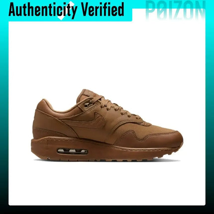 Nike Air Max 1 Casual Shoes Women's Low-top Brown DV3888-200