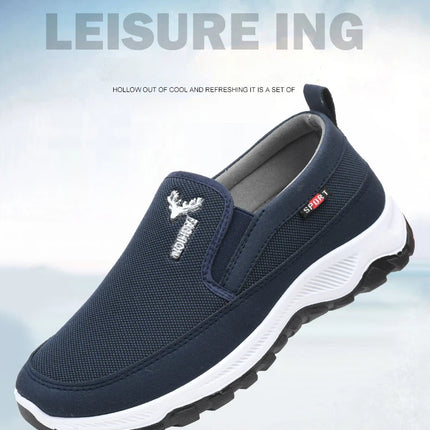 Scarpe da ginnastica da trekking da uomo, scarpe da ginnastica da viaggio ortopediche traspiranti, comode per attività all'aperto, escursioni, passeggiate