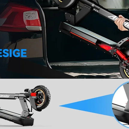 Monopattino Elettrico per Adulti TODIMART D5, E-Scooter Urbano, Batteria 48V 10.4Ah, Motore 499W, Velocità Massima 24.99km/h, Autonomia 30-45km, Pieghevole, Portatile, per Pendolari, Alte Prestazioni