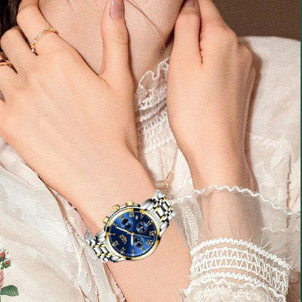LIGE 2024 nuove donne di moda orologi da donna top brand di lusso creativo bracciale da donna in acciaio orologi orologio impermeabile al quarzo femminile platinumshop