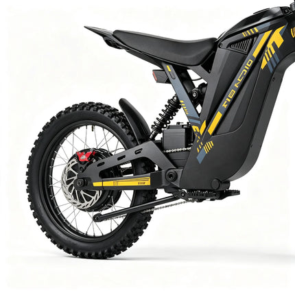 Bicicletta Elettrica da Montagna RICH BIT V9 Ultra, 48V 1500W (Picco 2500W), Batteria al Litio 20Ah, E-Bike ad Alta Velocità 60KM/H, Freno a Disco Idraulico, Bicicletta Fuoristrada a Lunga Autonomia