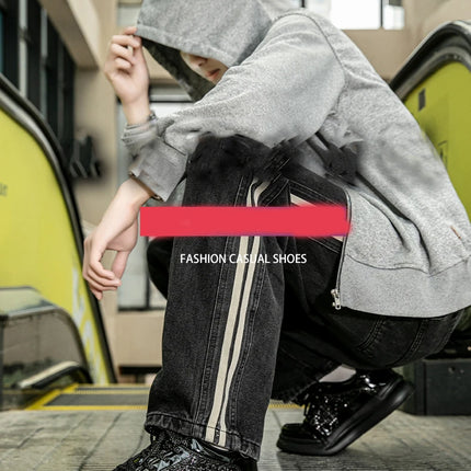 New Men Skateboard Shoes Platform Trend Sport Shoes Women Sneaker Sequin Shoes for Men Chaussure Homme Female Sneakers