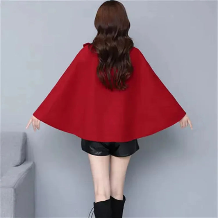 Women's Woolen Shaw Coat 2025 Autumn Winter Korean Version Short Ladies Jacket Temperament Elegant Femme Woolen Outerwear