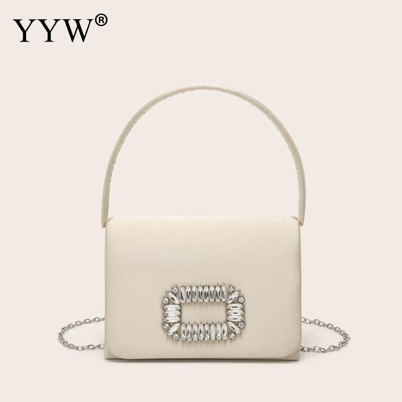 2023 nuove mini borse rosa per le donne pochette da sera per banchetti con catena borse casual in modalità piccola festa elegante Bgas in pelle PU