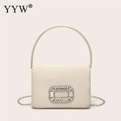 2023 nuove mini borse rosa per le donne pochette da sera per banchetti con catena borse casual in modalità piccola festa elegante Bgas in pelle PU