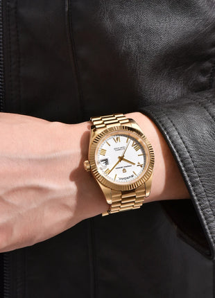 PAGANI DESIGN Nuovo Orologio da Uomo DD36 in Oro, Orologio Automatico di Lusso con Vetro Zaffiro AR, Orologio da Polso Meccanico con Movimento ST16