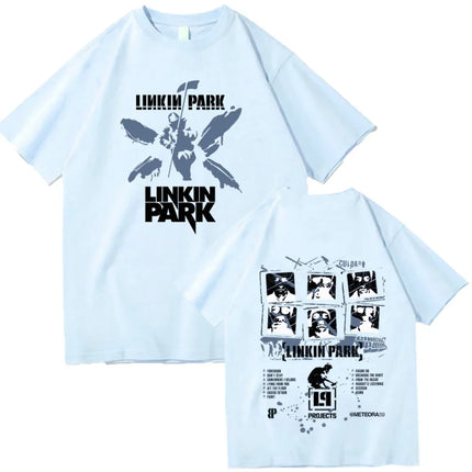 Linkin Park T-shirt Men Women Harajuku O-Neck Casual Summer Shirt Fan Gift Tracksuit Clothing for Men Ropa Para Hombre