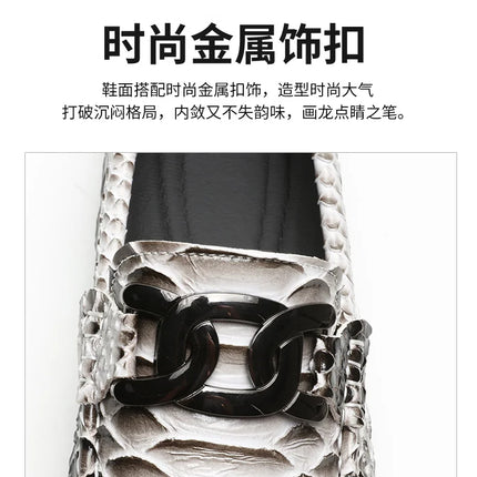 Mocassini in Pelle da Uomo 39-46, Scarpe Eleganti per Matrimoni e Feste, Calzature di Alta Qualità, Mocassini Slip-on di Lusso per Uomo