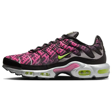 Nike Air Max Plus TN Black Hyper Pink Men Breathable Air Cushion Street Style Retro Running Shoes FJ4883-001