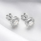 silver color / 1CT and 1CT