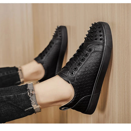 Comfortable Breathable Studded Sneakers for Men Women Casual Sports Shoes Fashion Lightweight Walking Shoes