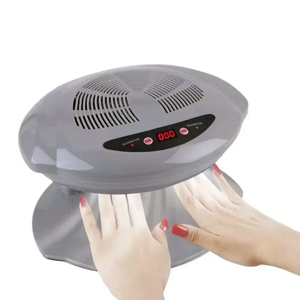 Nail Grinding Polishing Dust Collector Desktop Adjustable Speed Vacuum Device For Home Salon Nail Art Sessions