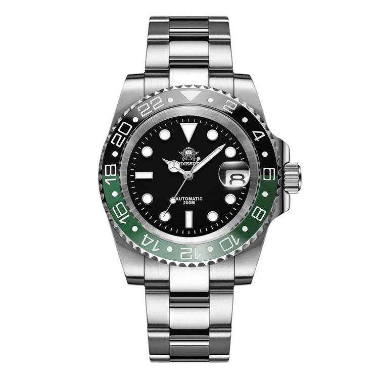ADDIESDIVE 2025 New Men's Business Watch 200m Water Resistant 8215 Automatic Mechanical Watch Sapphire Crystal Luminous Watch