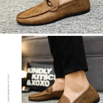 Mocassini da Uomo di Lusso in Pelle PU, Moda Casual, Nuovi Modelli 2026, Comodi e di Alta Qualità, Scarpe da Guida e Sneakers