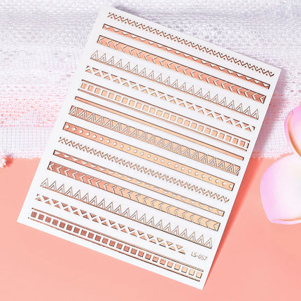1PC 26-English Alphabet Number 3D Self-adhesive Nail Art Decal Sticker Word Small Letter Nail Decals Sticker Manicure Decoration