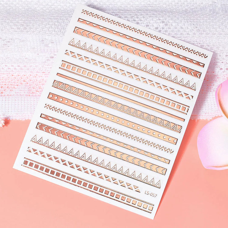 1PC 26-English Alphabet Number 3D Self-adhesive Nail Art Decal Sticker Word Small Letter Nail Decals Sticker Manicure Decoration
