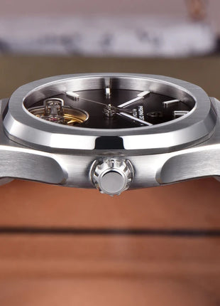 Nuovo Orologio da Uomo PAGANI DESIGN 2026 con Tourbillon Scheletrato, Orologio Automatico di Lusso di Alta Gamma per Uomo, Elegante Orologio da Polso Meccanico Sportivo
