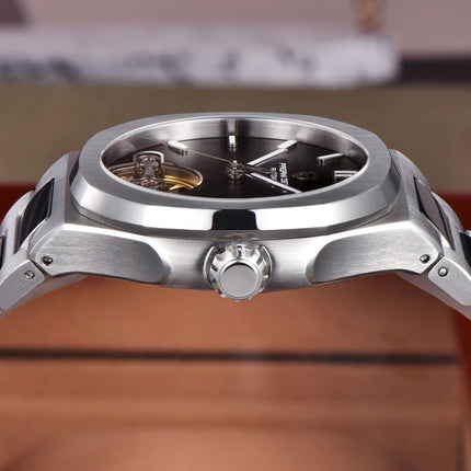 Nuovo Orologio da Uomo PAGANI DESIGN 2026 con Tourbillon Scheletrato, Orologio Automatico di Lusso di Alta Gamma per Uomo, Elegante Orologio da Polso Meccanico Sportivo