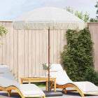 Ombrellone da Spiaggia Inclinabile 160x160cm in Poliestere e Acciaio, Portatile, Regolabile, Anti-UV per Giardino e Terrazza