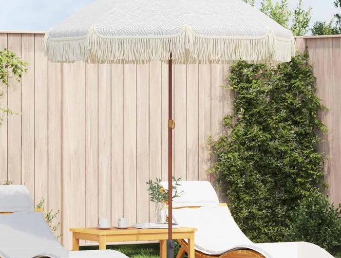 Ombrellone da Spiaggia Inclinabile 160x160cm in Poliestere e Acciaio, Portatile, Regolabile, Anti-UV per Giardino e Terrazza