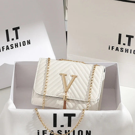 Embroidery Women Crossbody Bag 2023 Thread Luxury Handbag Shoulder Bags Brand Sequined Tassel Clutch Small Bag and Purse Party PlatiNum