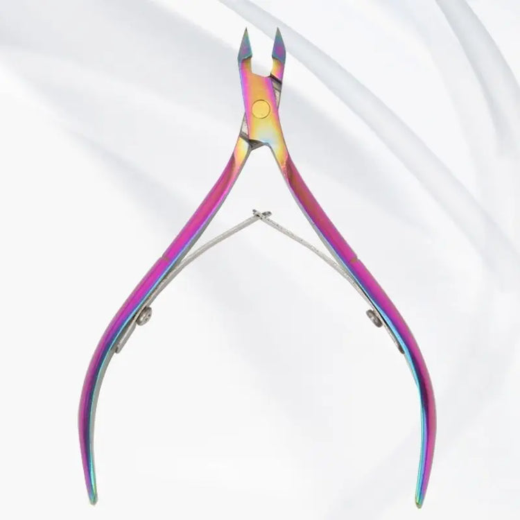 1Pcs Colorful Cuticle Nipper Clipper Dead Skin Remover Plier Clear Nail Art Tool for Home Beauty Salon Manicure Accessory