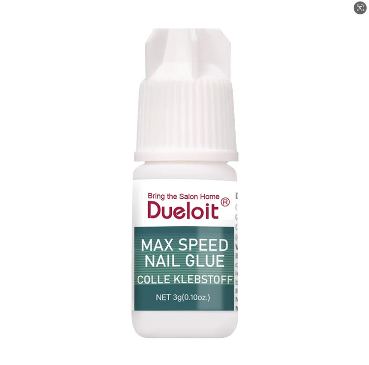 3G Professional Quick-Drying Nail Glue Fast-Cure No-Bake Adhesive for Nail Art Salon Grade Manicure Accessories